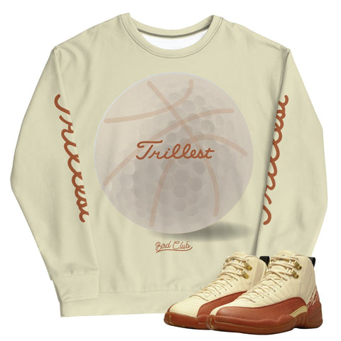 Retro 12 Eastside Golf Muslin Sweatshirt - Sneaker Tees to match Air Jordan Sneakers
