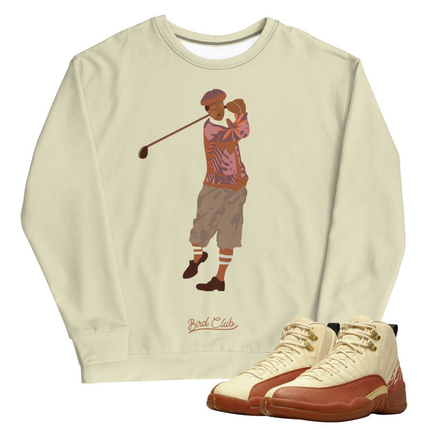 Retro 12 Eastside Golf Muslin Sweatshirt - Sneaker Tees to match Air Jordan Sneakers