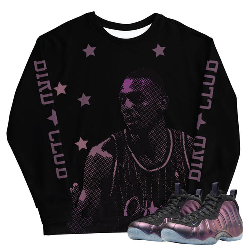 Air Foamposite One Penny Sweatshirt - Sneaker Tees to match Air Jordan Sneakers