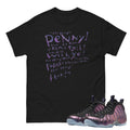 Air Foamposite One Eggplant Penny Shirt - Sneaker Tees to match Air Jordan Sneakers