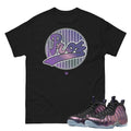 Air Foamposite One Eggplant "Pros" Shirt - Sneaker Tees to match Air Jordan Sneakers