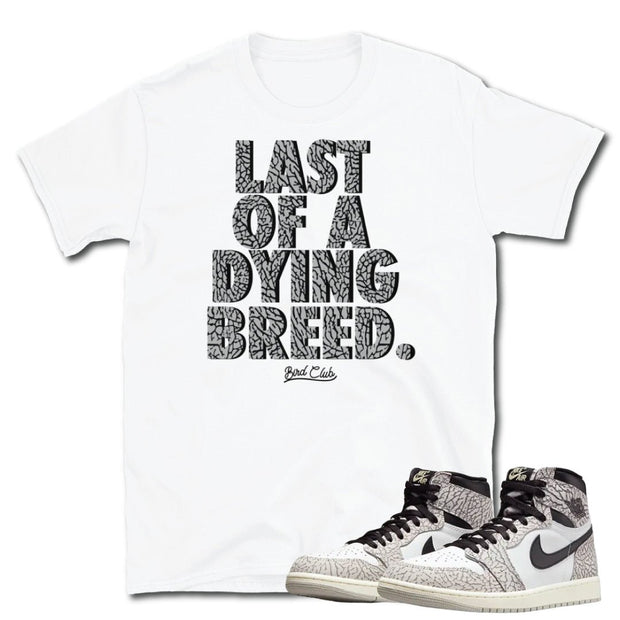 Retro 1 "Elephant Print" Dying Breed Shirt - Sneaker Tees to match Air Jordan Sneakers