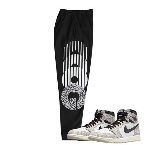 Retro 1 "Elephant Print" Triple OG Joggers - Sneaker Tees to match Air Jordan Sneakers