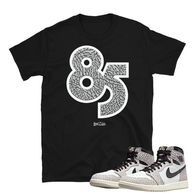 Retro 1 "Elephant Print" 85 Shirt - Sneaker Tees to match Air Jordan Sneakers