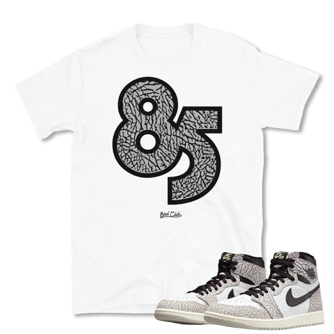 Retro 1 "Elephant Print" 85 Shirt - Sneaker Tees to match Air Jordan Sneakers