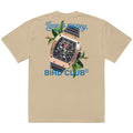 Time is Money Oversized Faded Shirt