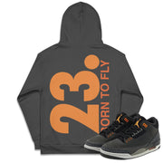 Retro 3 Fear 23 Hoodie - Sneaker Tees to match Air Jordan Sneakers