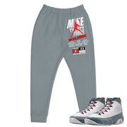 Retro 9 Fire Red Joggers - Sneaker Tees to match Air Jordan Sneakers
