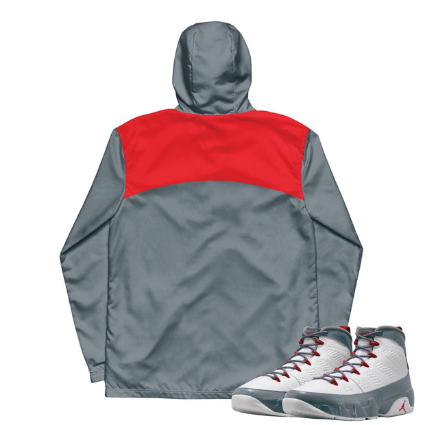Retro 9 Fire Red Track Suit - Sneaker Tees to match Air Jordan Sneakers