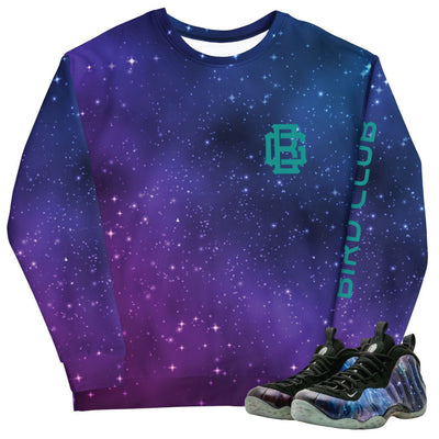Foamposite One Galaxy "Stars" Sweater - Sneaker Tees to match Air Jordan Sneakers