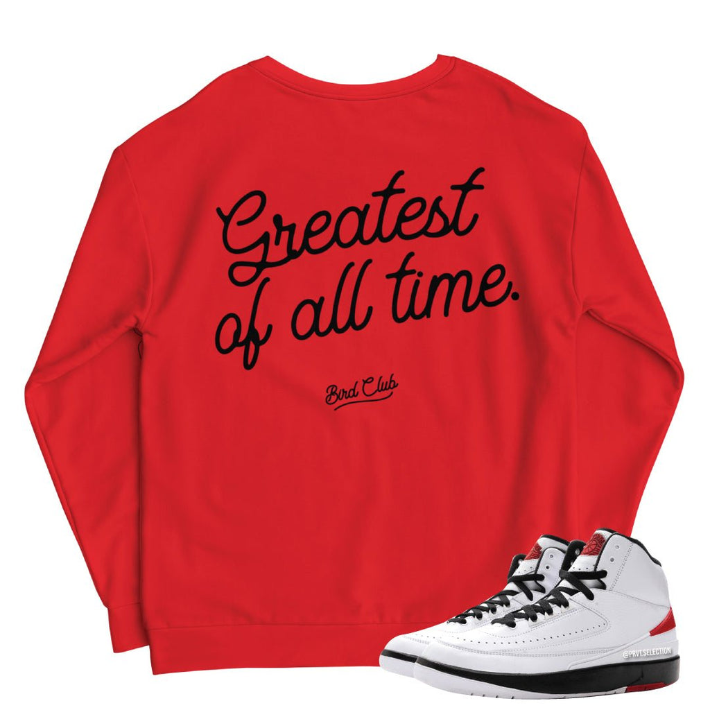 Retro 2 "Chicago" Sweatshirt - Sneaker Tees to match Air Jordan Sneakers