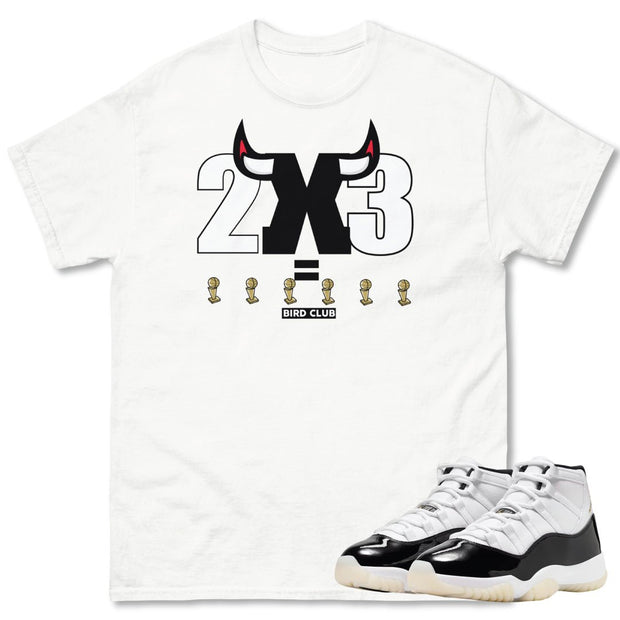 Retro 11 "Gratitude" 2 x 3 Shirt - Sneaker Tees to match Air Jordan Sneakers