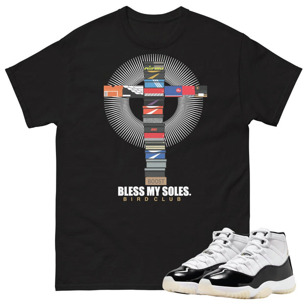 Retro 11 "Gratitude" Blessed Soles - Sneaker Tees to match Air Jordan Sneakers