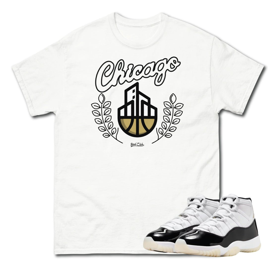 Retro 11 "Gratitude" Chicago City Shirt - Sneaker Tees to match Air Jordan Sneakers