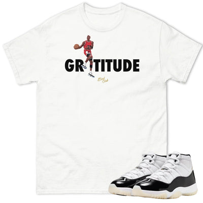 Retro 11 "Gratitude" Fly Shirt - Sneaker Tees to match Air Jordan Sneakers