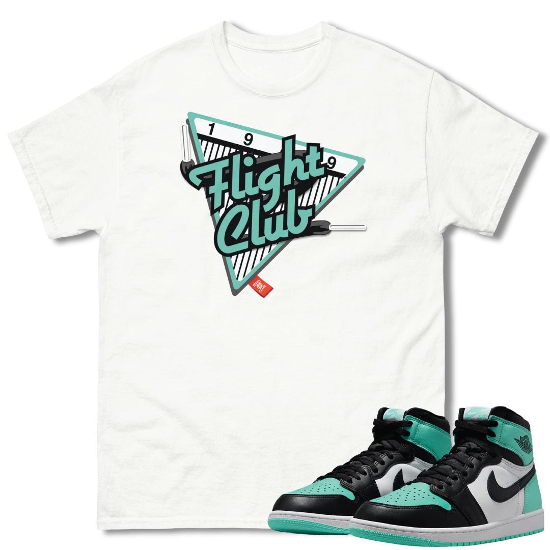Retro 1 "Green Glow" Flight Club Shirt