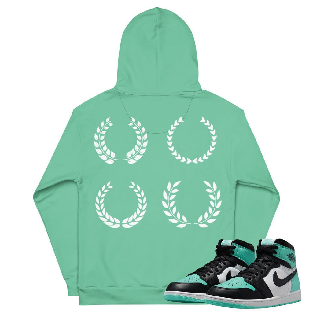 Retro 1 "Green Glow" Winners Hoodie