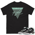 Retro 3 Green Glow "Fight the Power" Shirt - Sneaker Tees to match Air Jordan Sneakers