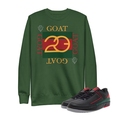 Retro 2 Low Gucci Originals Sweatshirt - Sneaker Tees to match Air Jordan Sneakers