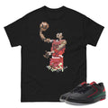 Retro 2 Low Christmas Gucci Air Pixel Shirt - Sneaker Tees to match Air Jordan Sneakers