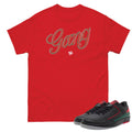 Retro 2 Low Christmas Gucci Gang Shirt - Sneaker Tees to match Air Jordan Sneakers