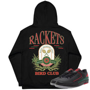 Retro 2 Low Christmas Gucci "Rackets" Hoodie - Sneaker Tees to match Air Jordan Sneakers