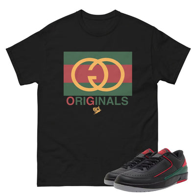 Retro 2 Low Gucci Originals Shirt - Sneaker Tees to match Air Jordan Sneakers