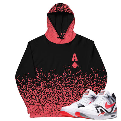 Tech Challenge 2 "Hot Lava" Aces Hoodie - Sneaker Tees to match Air Jordan Sneakers