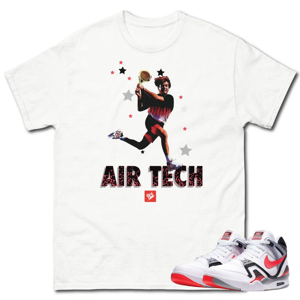 Air Tech Challenge 2 Hot Lava Shirt - Sneaker Tees to match Air Jordan Sneakers
