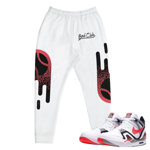 Air Tech Challenge 2 "Hot Lava" Logo Joggers - Sneaker Tees to match Air Jordan Sneakers
