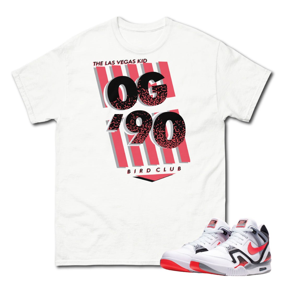 Air Tech Challenge 2 Hot Lava OG Shirt - Sneaker Tees to match Air Jordan Sneakers