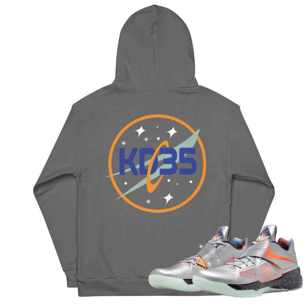 KD 4 Galaxy Logo "Easy Money Sniper"Hoodie - Sneaker Tees to match Air Jordan Sneakers