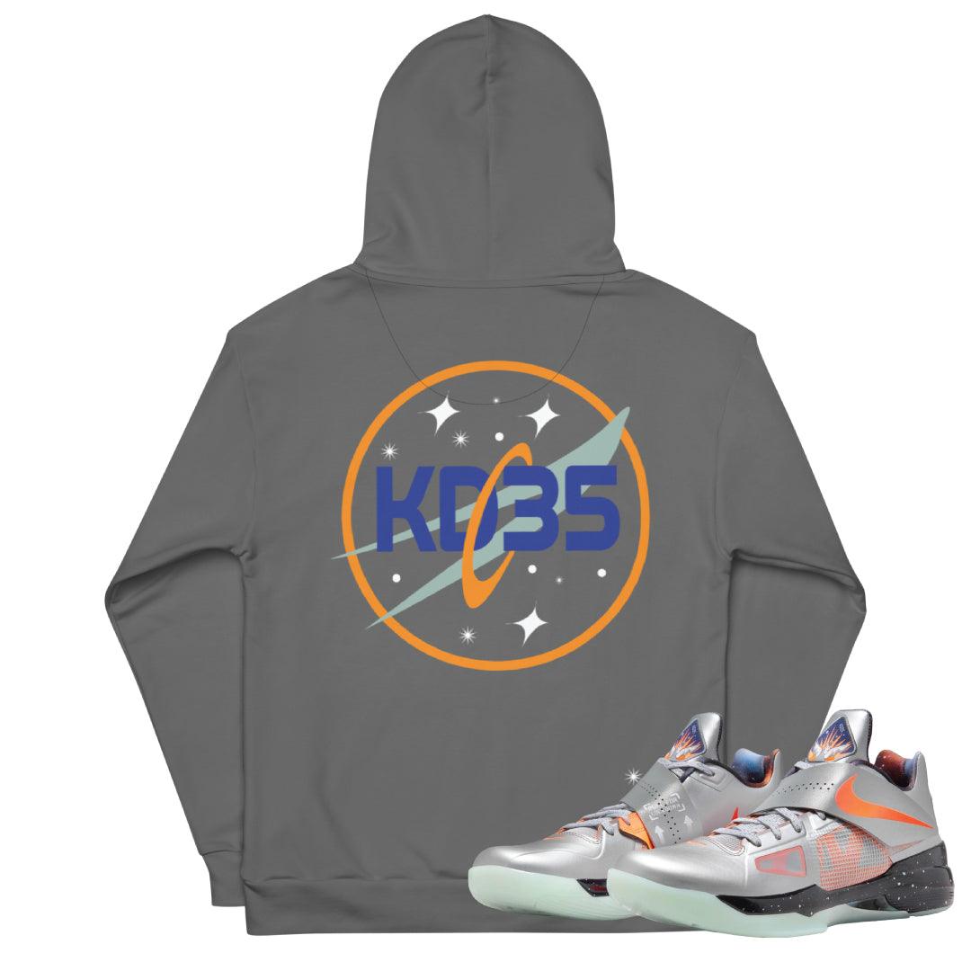 KD 4 Galaxy Logo "Easy Money Sniper"Hoodie - Sneaker Tees to match Air Jordan Sneakers