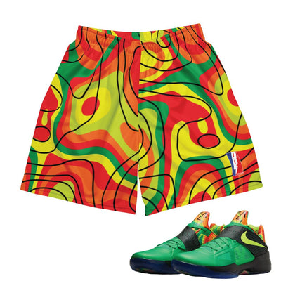 KD Weatherman "Radar" Shorts - Sneaker Tees to match Air Jordan Sneakers