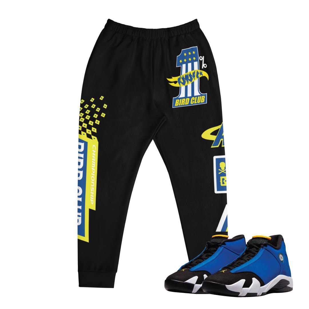 Retro 14 Laney "1 %er" Joggers - Sneaker Tees to match Air Jordan Sneakers