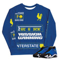 Retro 14 Laney Sweatshirt - Sneaker Tees to match Air Jordan Sneakers