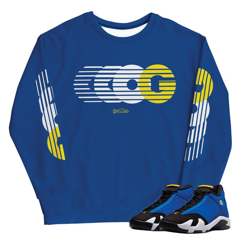 Retro 14 Laney Triple OG Sweatshirt - Sneaker Tees to match Air Jordan Sneakers