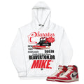 Retro 1 "Lost & Found" Hoodie - Sneaker Tees to match Air Jordan Sneakers