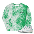 Retro 2 Lucky Green Sweatshirt - Sneaker Tees to match Air Jordan Sneakers