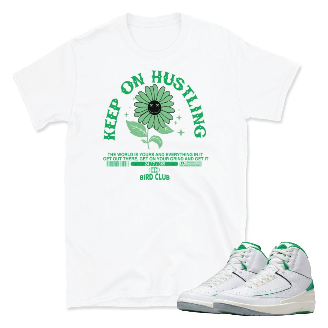 Retro 2 Lucky Green Shirt - Sneaker Tees to match Air Jordan Sneakers