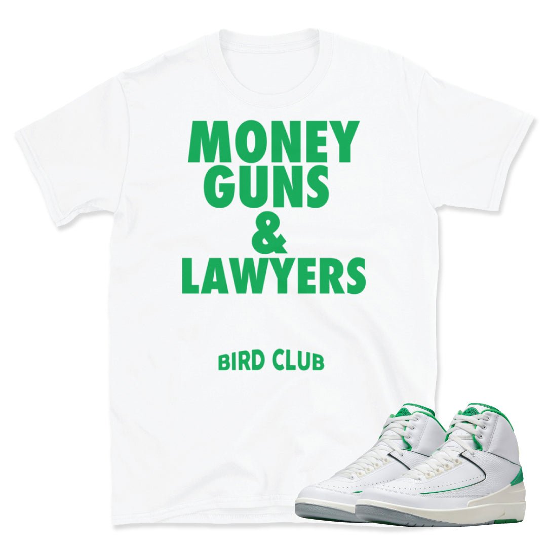 Retro 2 Lucky Green Shirt - Sneaker Tees to match Air Jordan Sneakers
