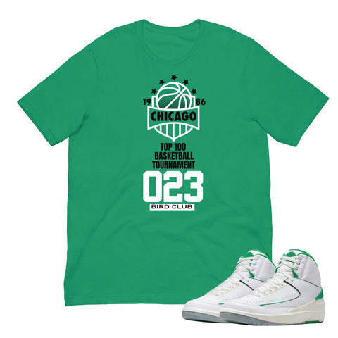 Retro 2 Lucky Green Shirt - Sneaker Tees to match Air Jordan Sneakers