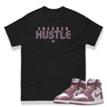 Retro 1 OG Mauve "Hustle" Shirt - Sneaker Tees to match Air Jordan Sneakers