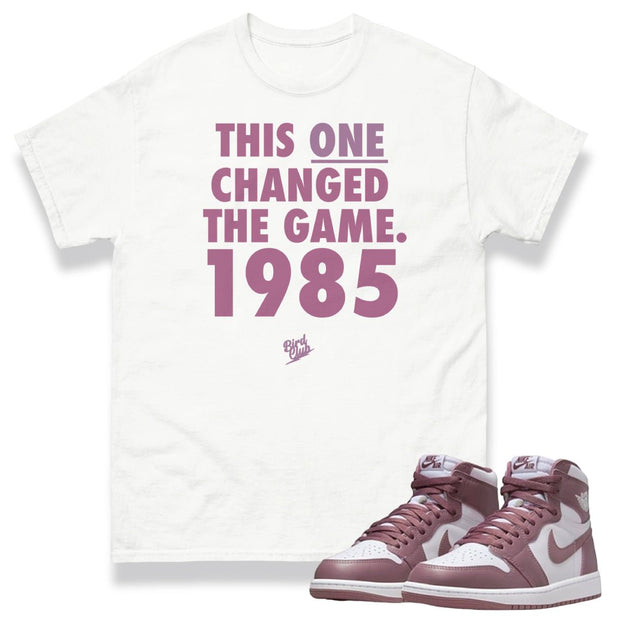 Retro 1 "Mauve" This One Shirt - Sneaker Tees to match Air Jordan Sneakers