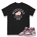 Retro 1 OG Mauve Sneaker Shirt - Sneaker Tees to match Air Jordan Sneakers