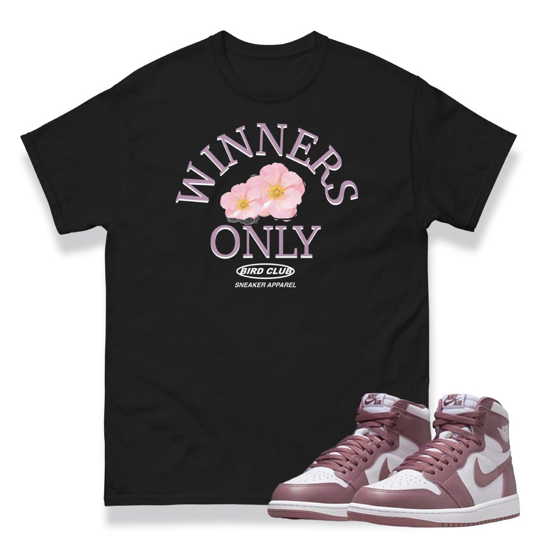 Retro 1 OG Mauve Sneaker Shirt - Sneaker Tees to match Air Jordan Sneakers