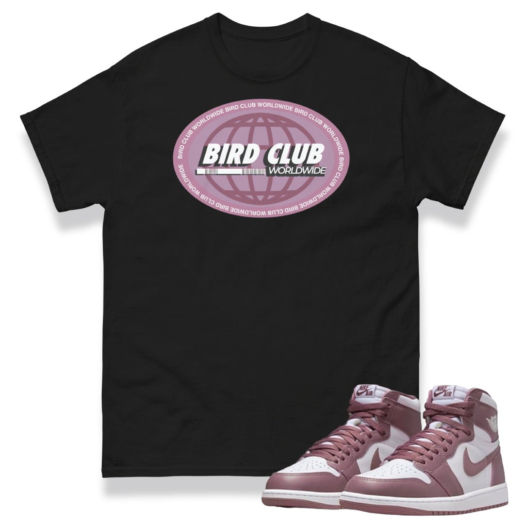 Retro 1 OG Mauve Worldwide Sneaker Shirt - Sneaker Tees to match Air Jordan Sneakers