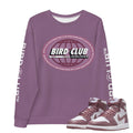 Retro 1 OG "Mauve" Sweatshirt - Sneaker Tees to match Air Jordan Sneakers