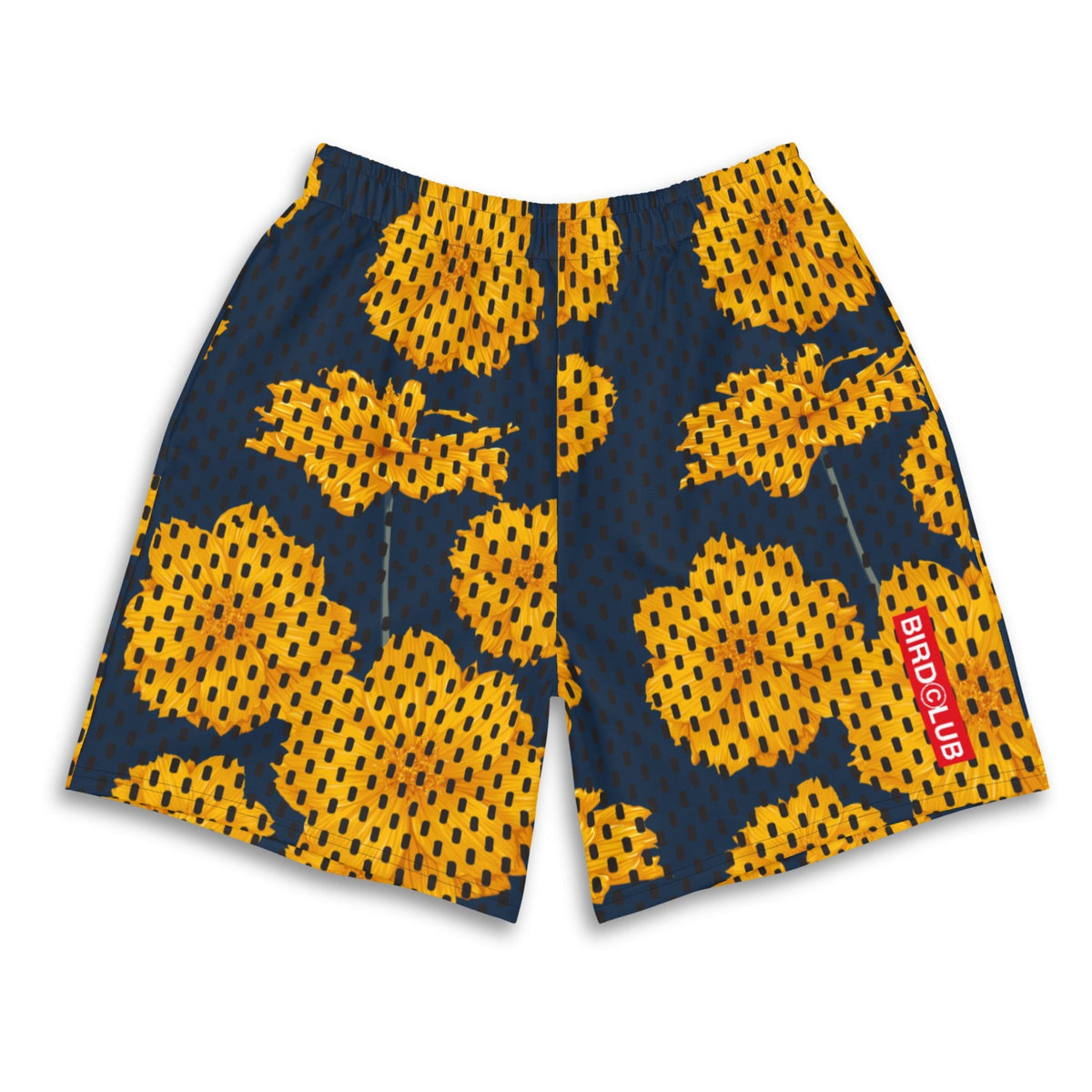 Floral Mesh Print Athletic Shorts - Sneaker Tees to match Air Jordan Sneakers