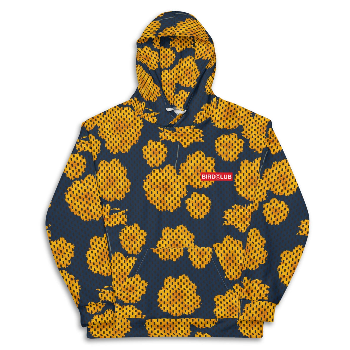 Floral Mesh Print Hoodie - Sneaker Tees to match Air Jordan Sneakers